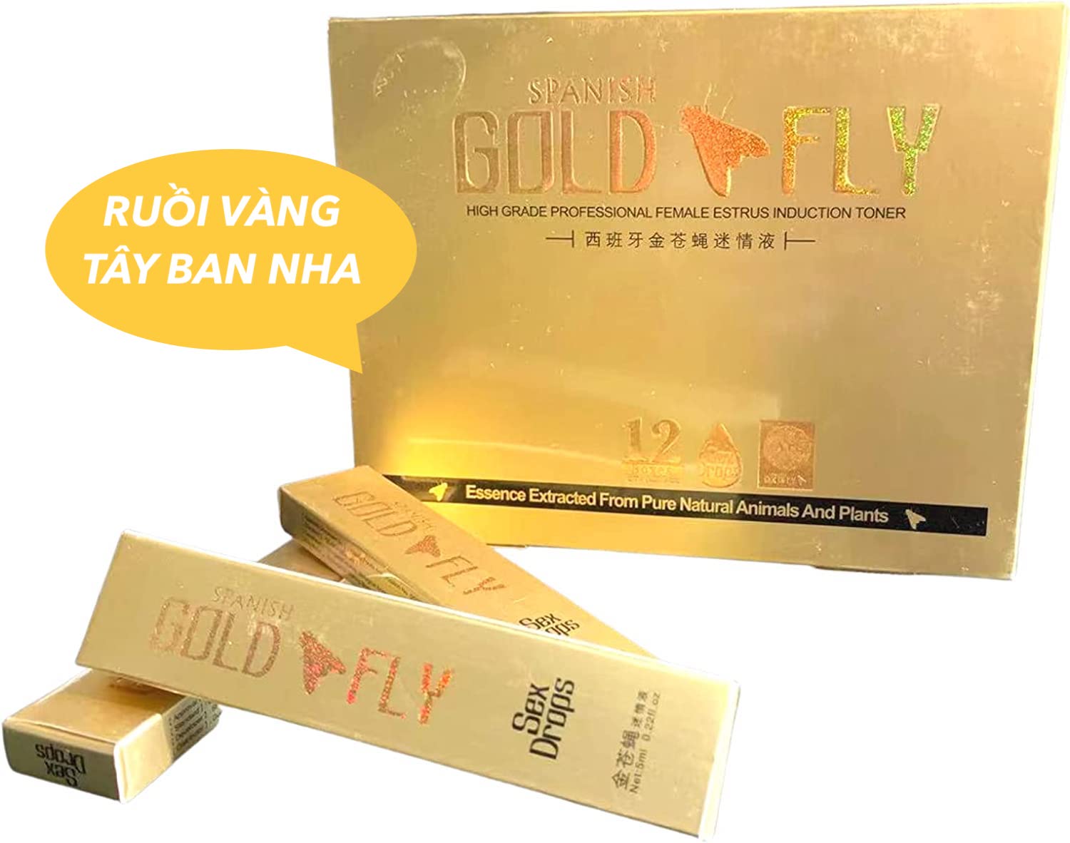  Bỏ sỉ Spanish Gold Fly Drops Ruồi vàng Tây Ban Nha thuốc kích dục nữ chính hãng hàng mới về