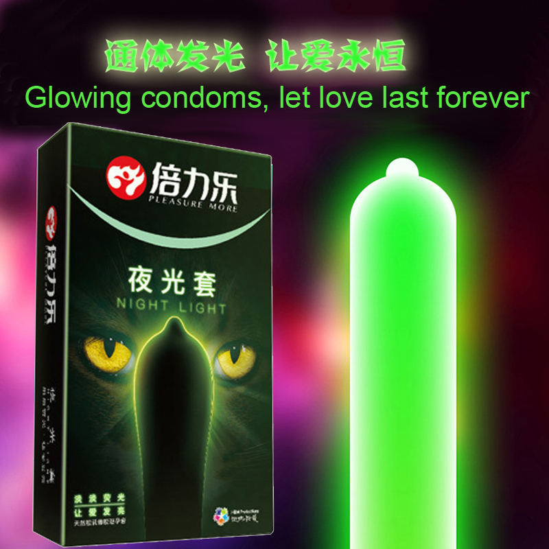 Bao cao su phát sáng an toàn, tạo cảm giác mãnh liệt, đèn đêm, sản phẩm tình dục cho nam nữ, trì hoãn
