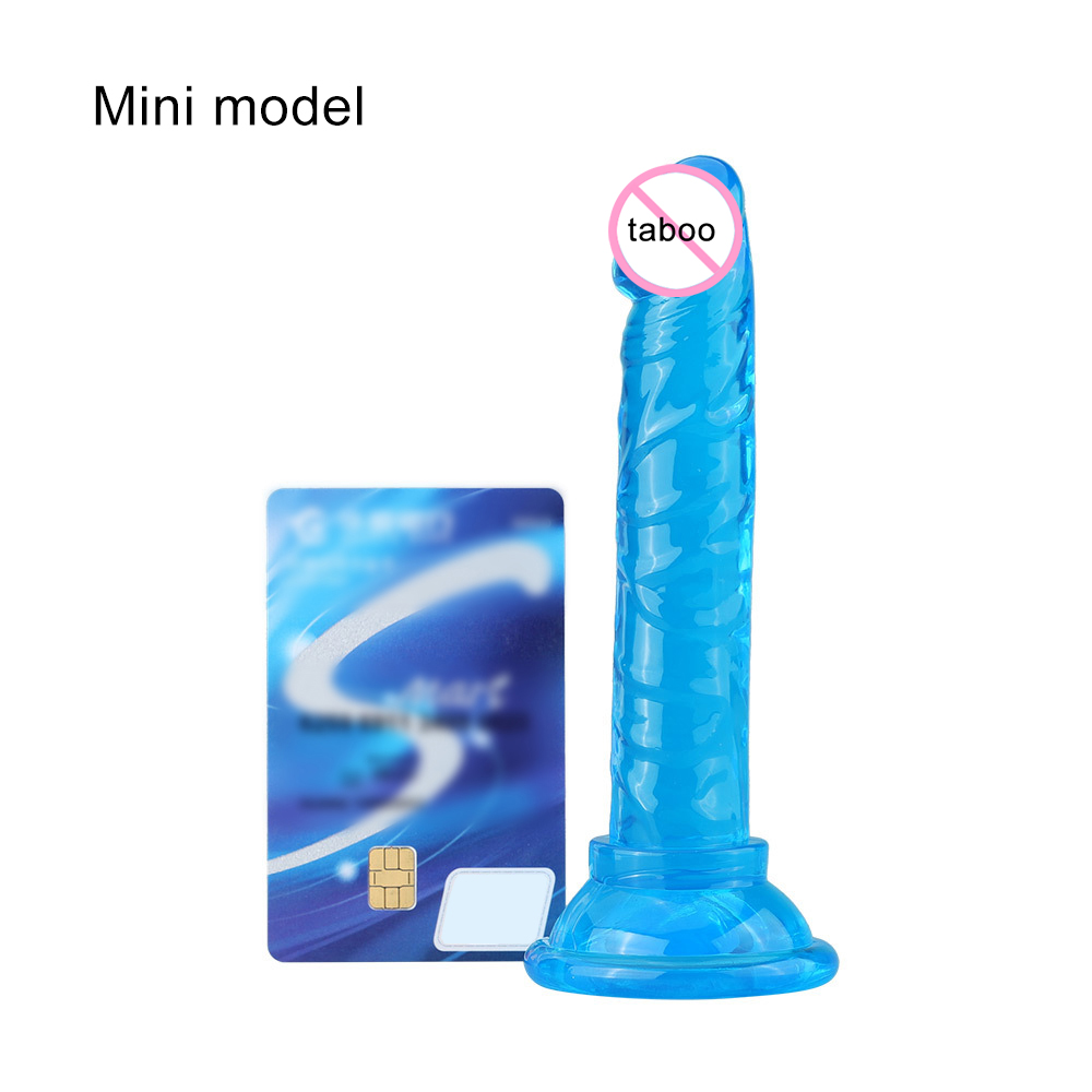 Đồ chơi tình dục nhỏ hình dáng giả dụng cho phụ nữ, chất lượng TPE trong suốt, cửa hàng tình dục nữ
