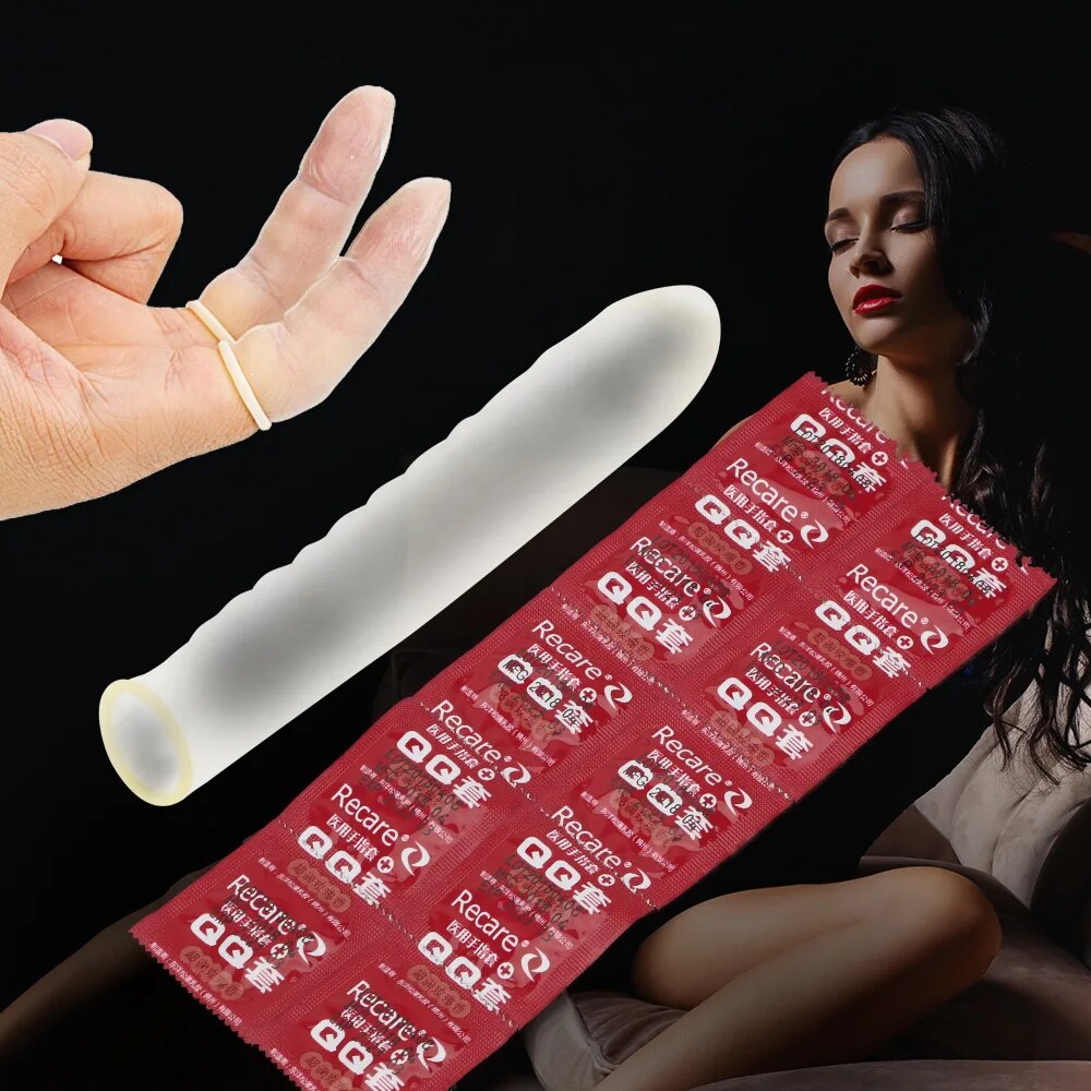 Bao cao su latex OLO 10 chiếc cho phụ nữ, đồ chơi tình dục tự sướng, kích thích âm đạo và điểm G