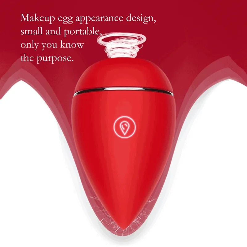 Trứng Rung Hút Makeup - Kích Thích Âm Vật Núm Vú Mô Phỏng Oral Cho Phụ Nữ