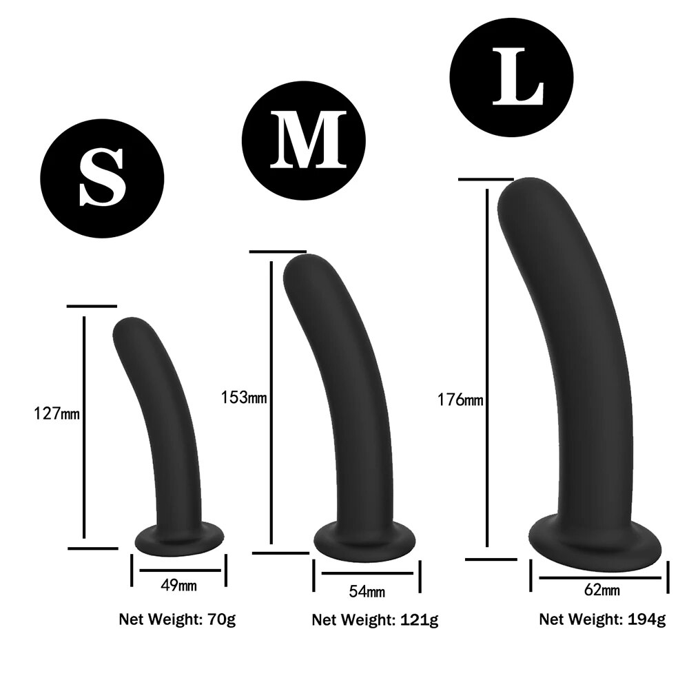 Quần đeo giả dương vật và nút hậu môn bằng silicone, điều chỉnh được, dành cho cặp đồng tính nữ và người đam mê BDSM