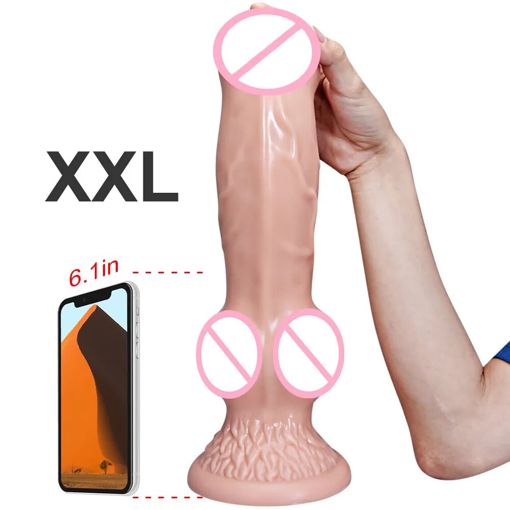 Đồ chơi tình dục động vật giả lớn bằng silicone cho nam nữ, kích thước thực tế, phục vụ người lớn