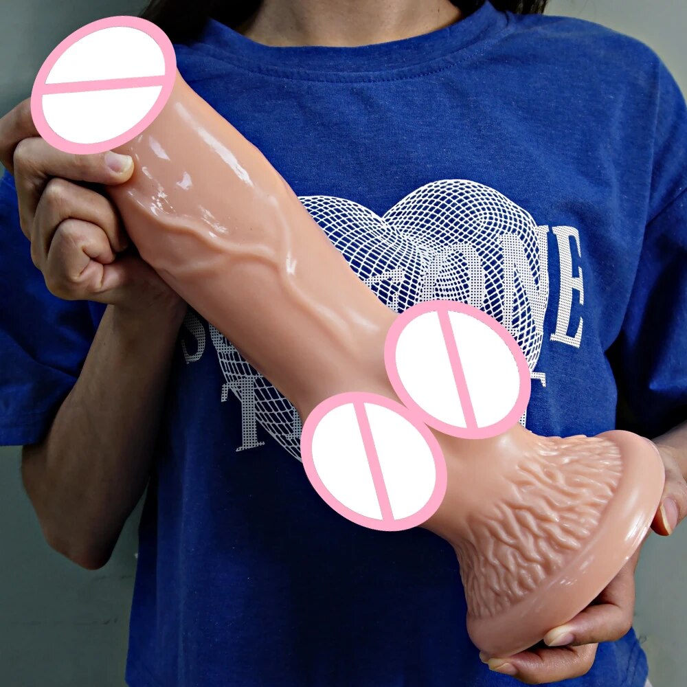 Đồ chơi tình dục động vật giả lớn bằng silicone cho nam nữ, kích thước thực tế, phục vụ người lớn