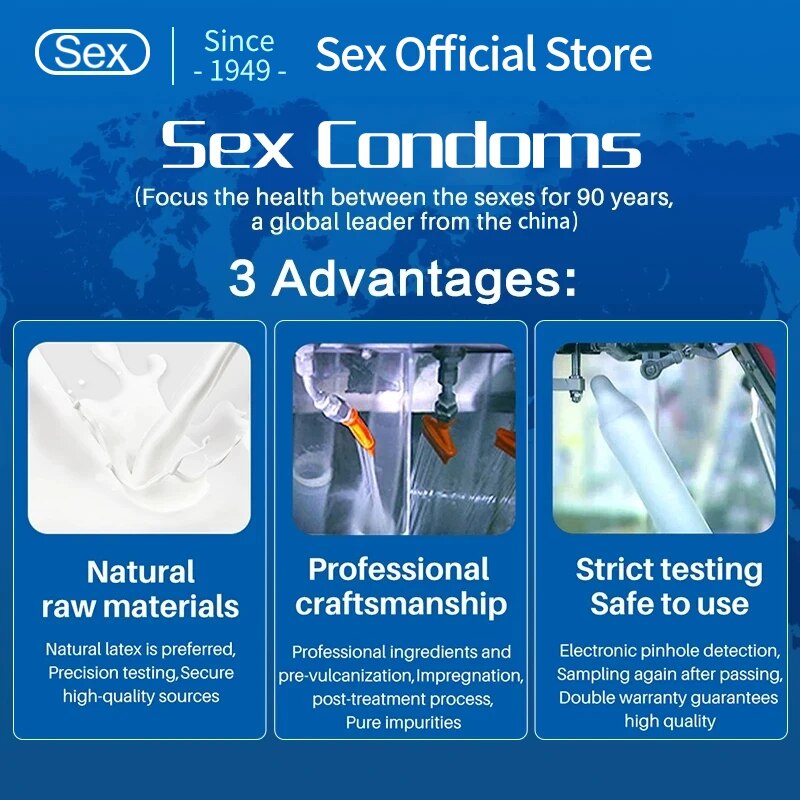 Bao cao su đặc biệt lạnh và nóng cho nam, sản phẩm tình dục cho người lớn trên 18+, trì hoãn xuất tinh, cao su tự nhiên, cửa hàng đồ chơi tình dục