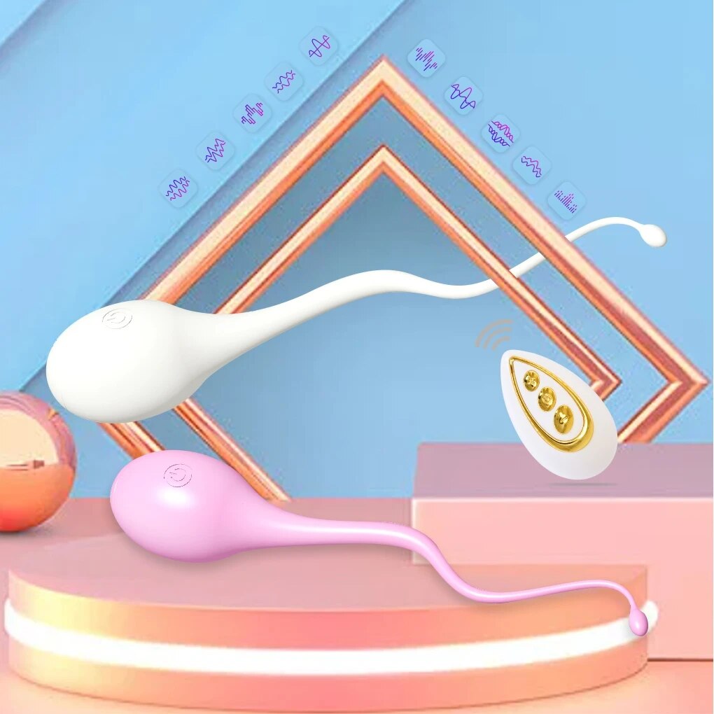 Đồ chơi tình dục không dây kiểm soát từ xa cho phụ nữ, kích thích G-spot và Clitoris, quả trứng tình yêu rung 