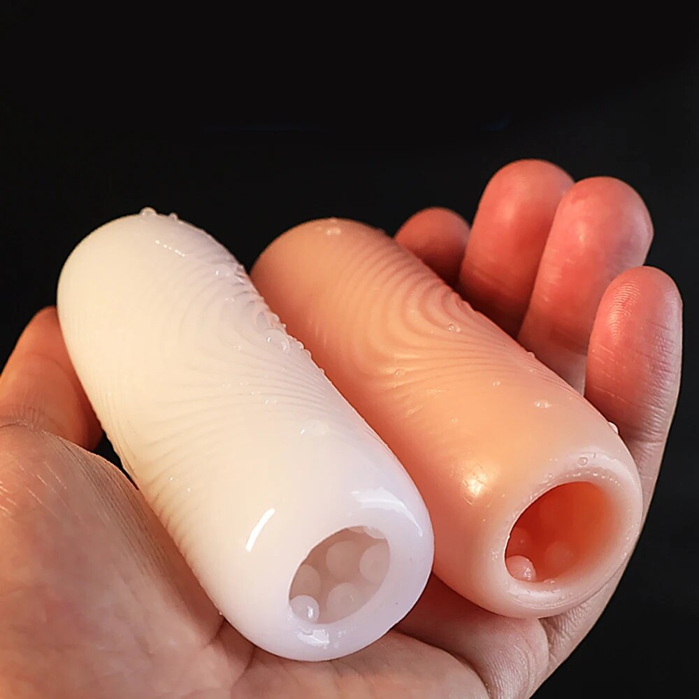Ống tự sướng nam cầm tay, đồ chơi tình dục cho nam giới, âm đạo mềm, sản phẩm tình dục nam mini tập luyện dương vật 