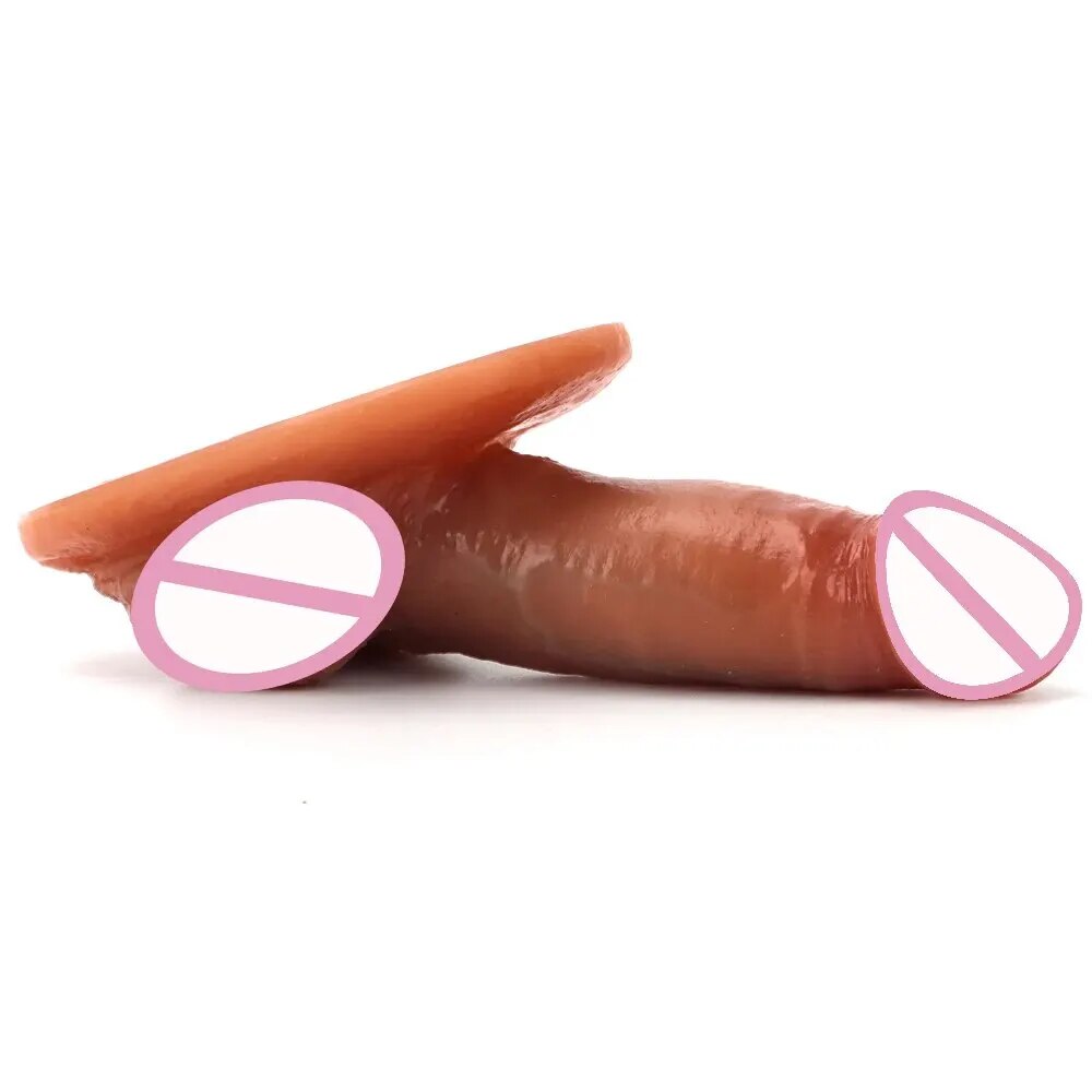Đồ chơi tình dục dương vật thực tế 6,8 inch mềm mại, mắc hút mạnh, dành cho điểm G và hậu môn nữ, sản phẩm người lớn 