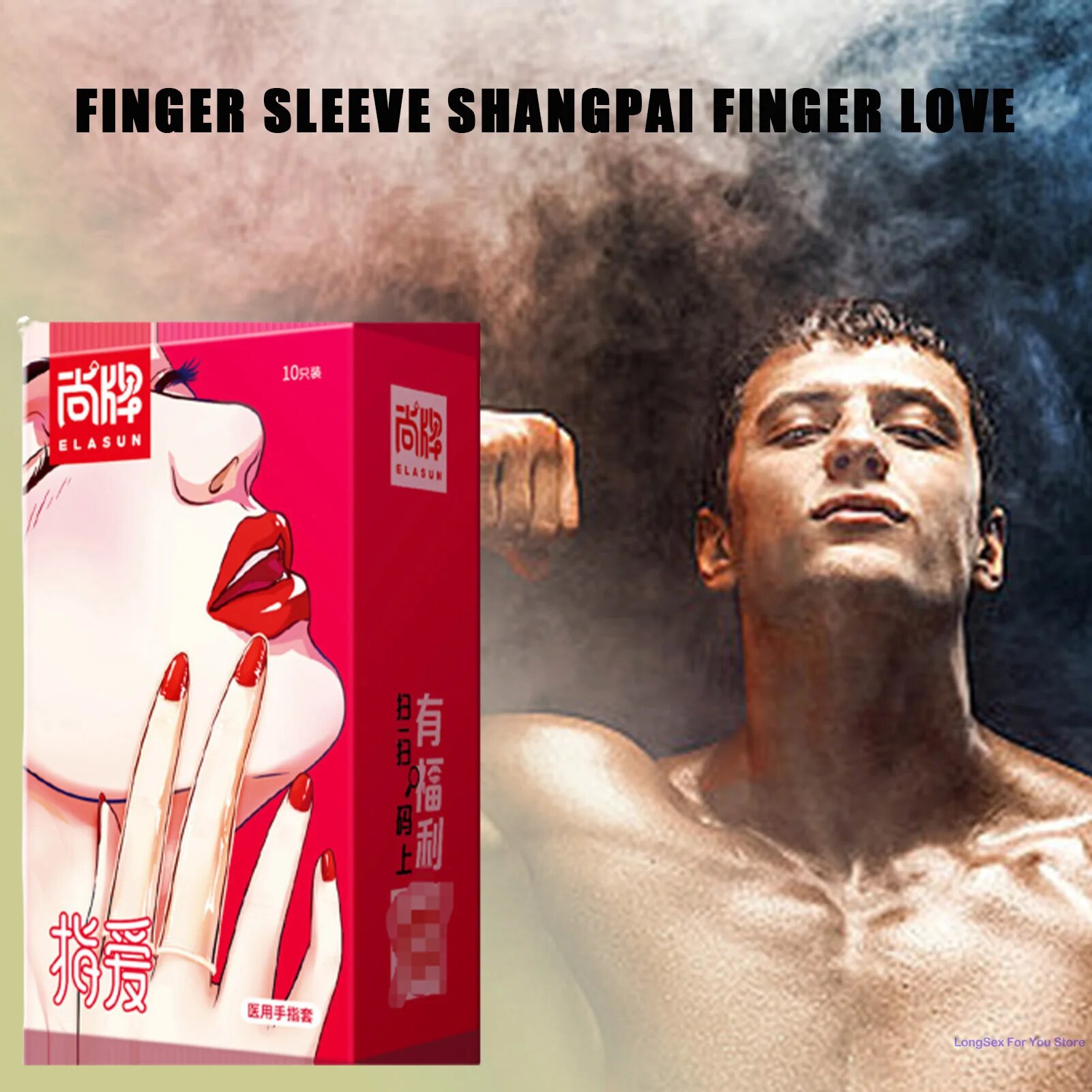 Bao cao su siêu mỏng 10 chiếc, massage âm đạo bằng ngón tay, sản phẩm tình dục cho người lớn nam nữ